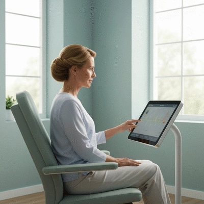 Patient learning biofeedback techniques