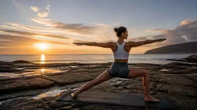 Yoga-Sitzung zur Verbesserung des Wohlbefindens