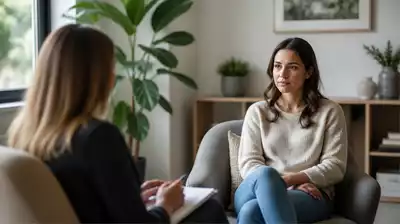 Lifestyle image depicting a therapeutic session