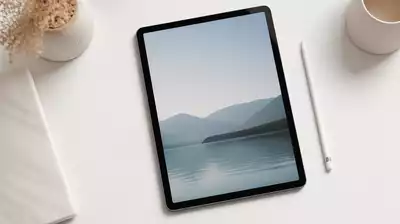 Digital guide or eBook mockup